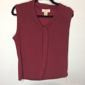 Diana Belle Deep Red Blouse